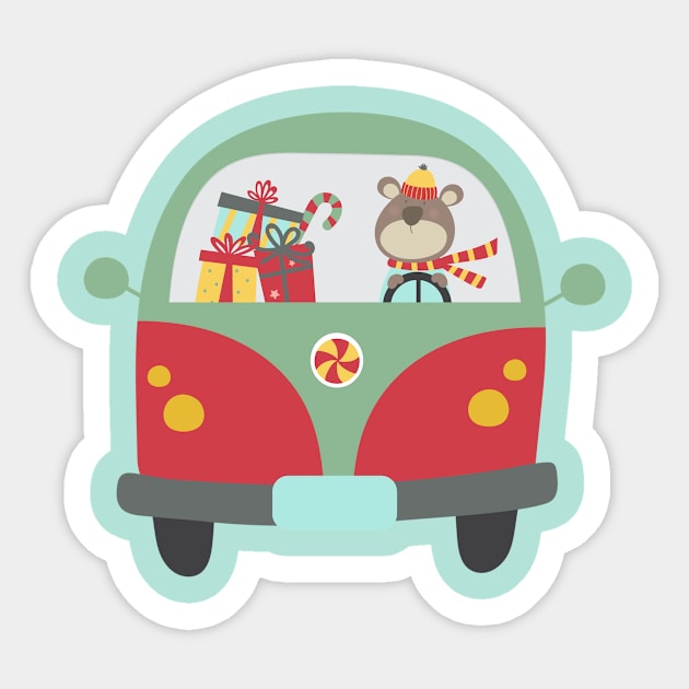 Holiday Sticker by Alvd Design